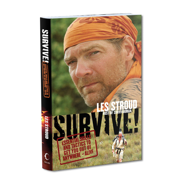 Survivorman Book - Les Stroud SURVIVE!