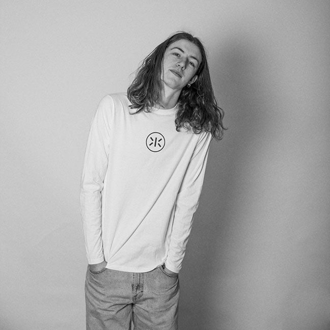 KEYS N KRATES -2016 Logo- White Long Sleeve Shirt