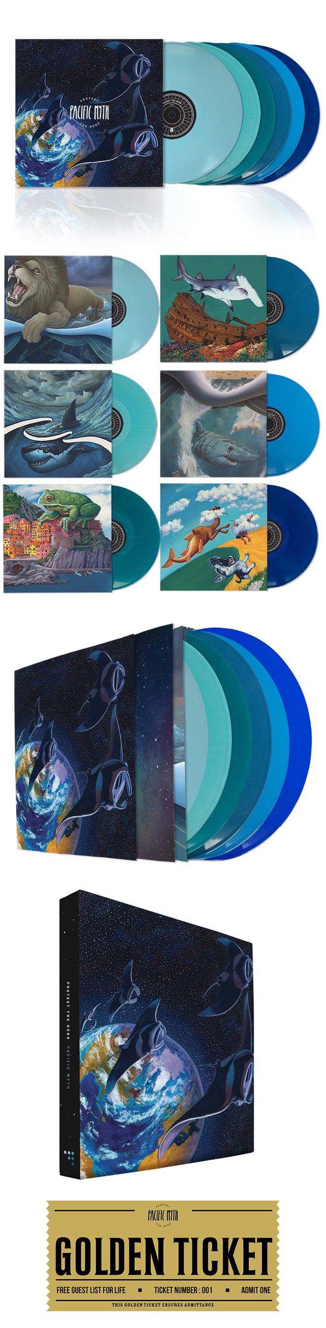 Protest The Hero - Pacific Myth Deluxe Boxset - Collectors Edition