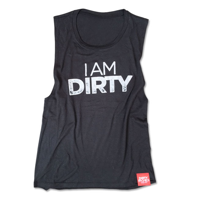 Dirtyphonics -I Am Dirty- Ladies Super Soft Muscle Tee