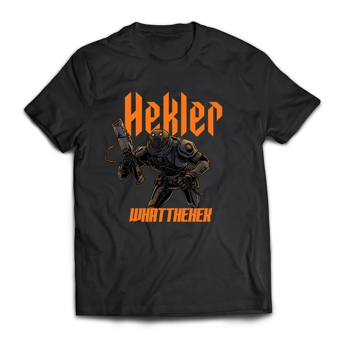Hekler - Robot Hek - Black Tee