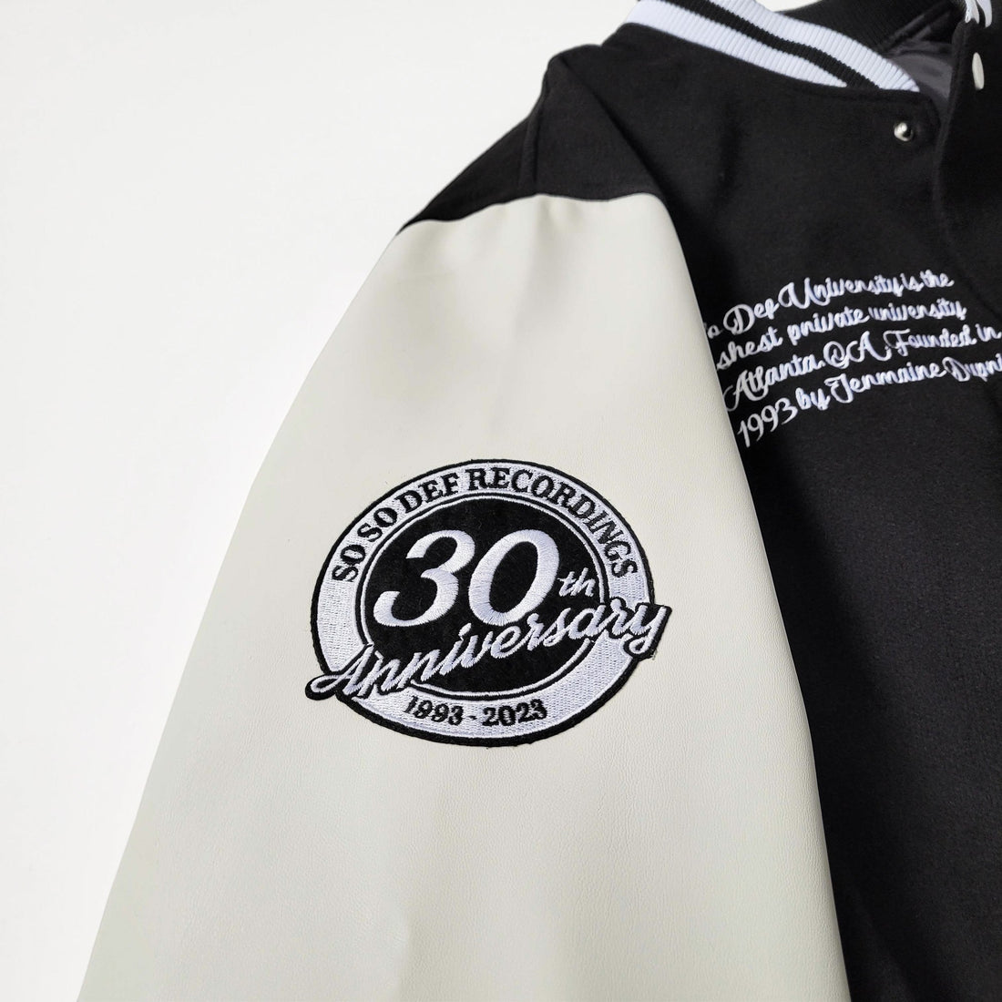 SO SO DEF - 30TH ANNIVERSARY VARSITY JACKET