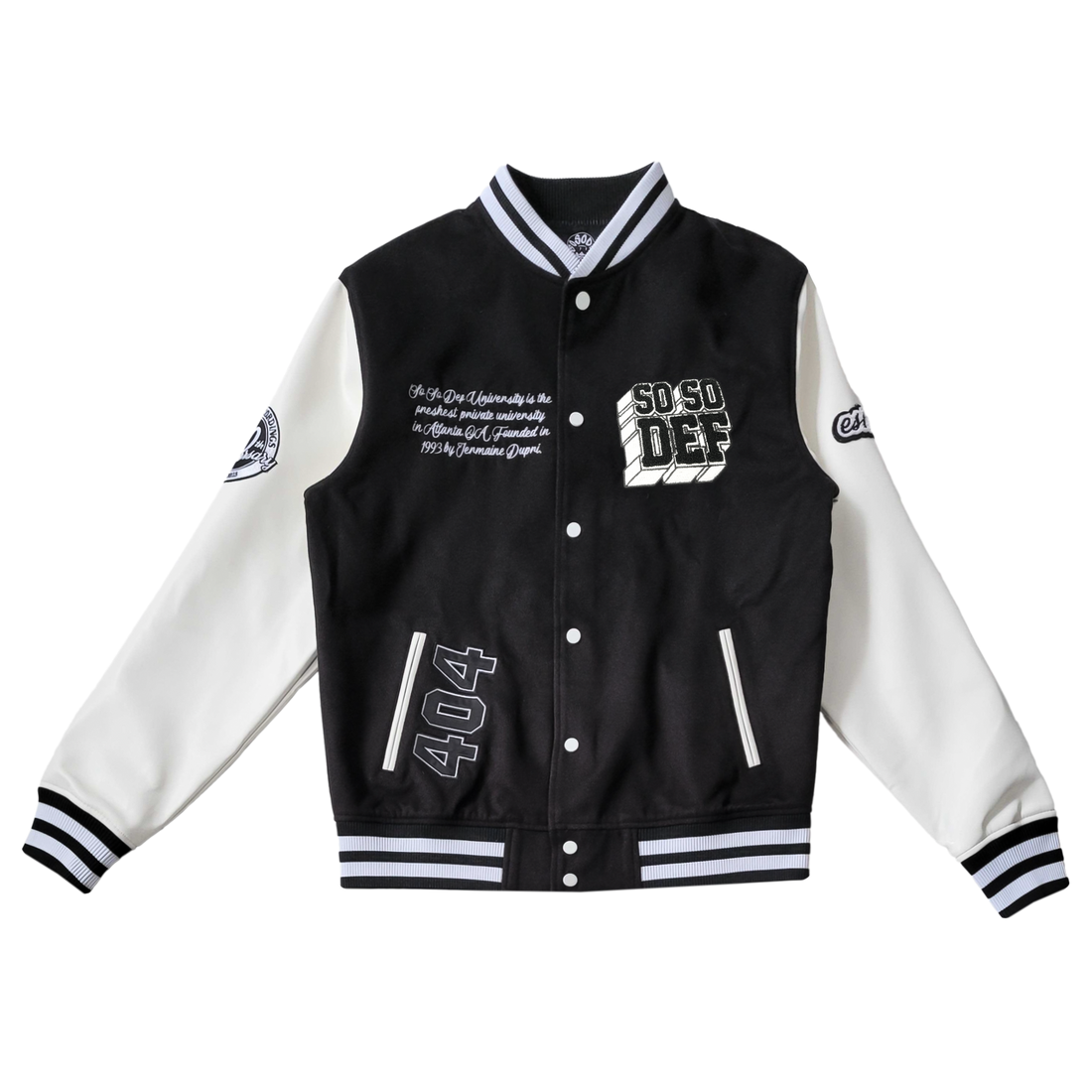 SO SO DEF - 30TH ANNIVERSARY VARSITY JACKET