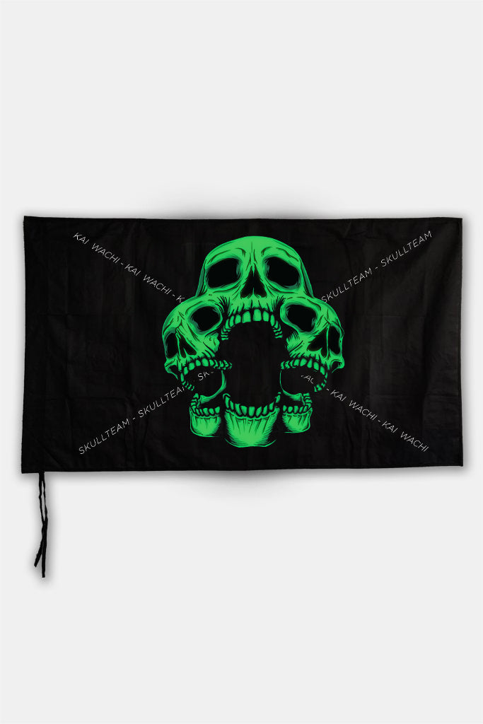 KAI WACHI - Skull Team Flag