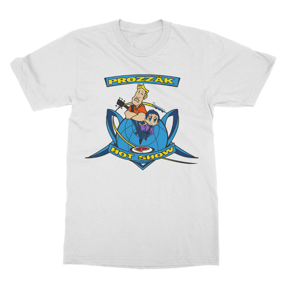 Prozzak - The Hot Show - White Tour Tee