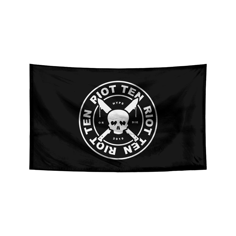 Riot Ten - Logo - Flag