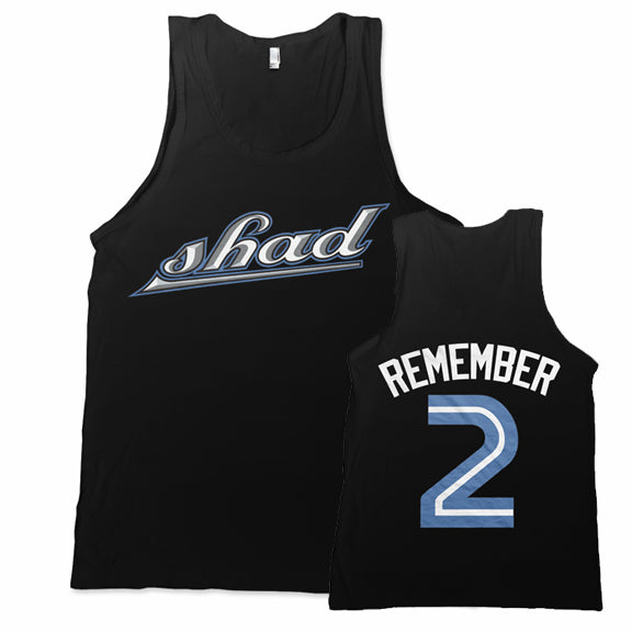 SHAD Remember Black Tank Top