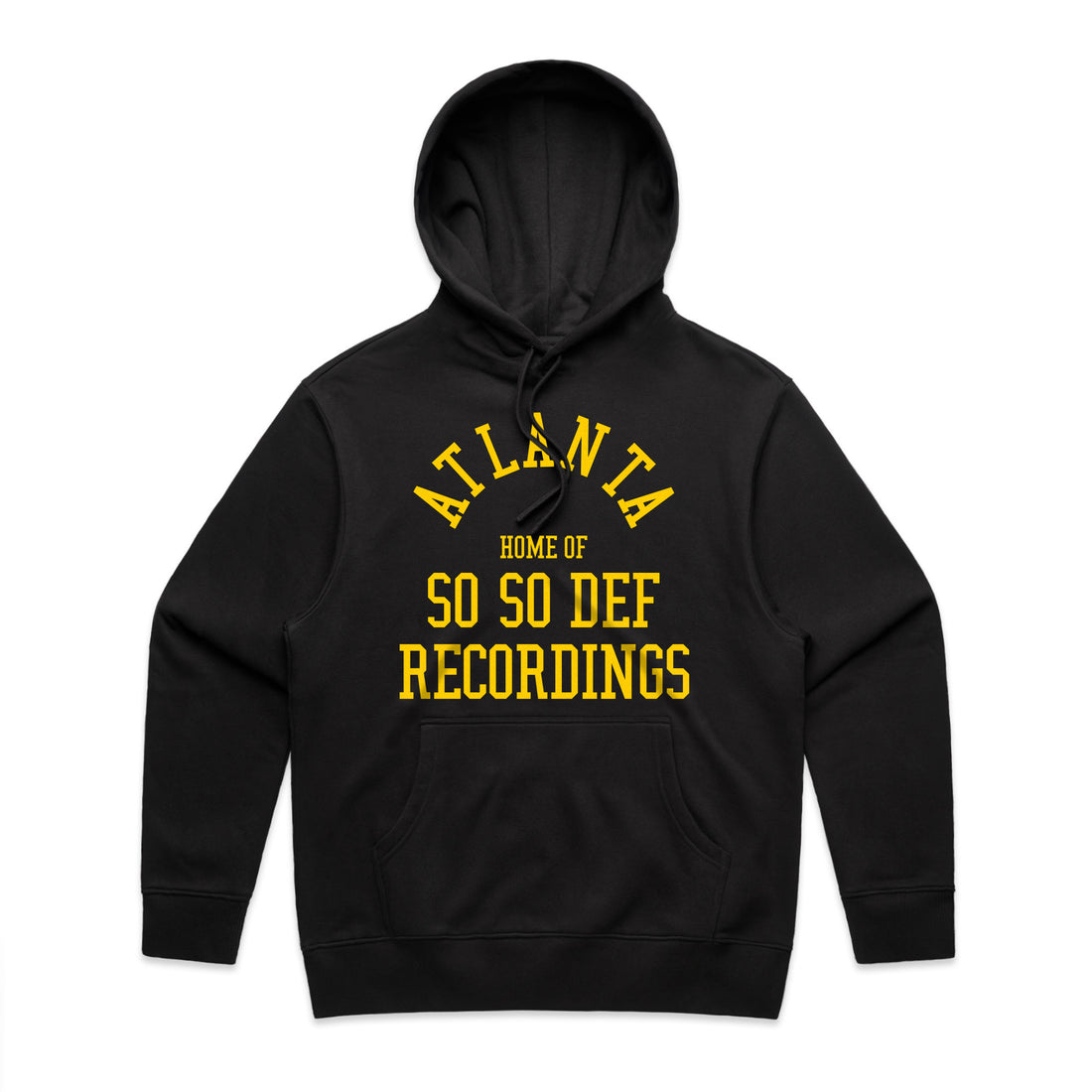 SO SO DEF - So So Atlanta - Black Pullover Hoodie