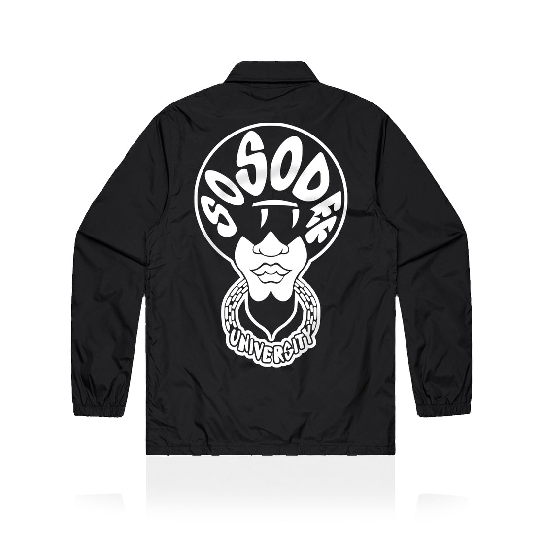 So So Def - 1993 Street Team Jacket - Black
