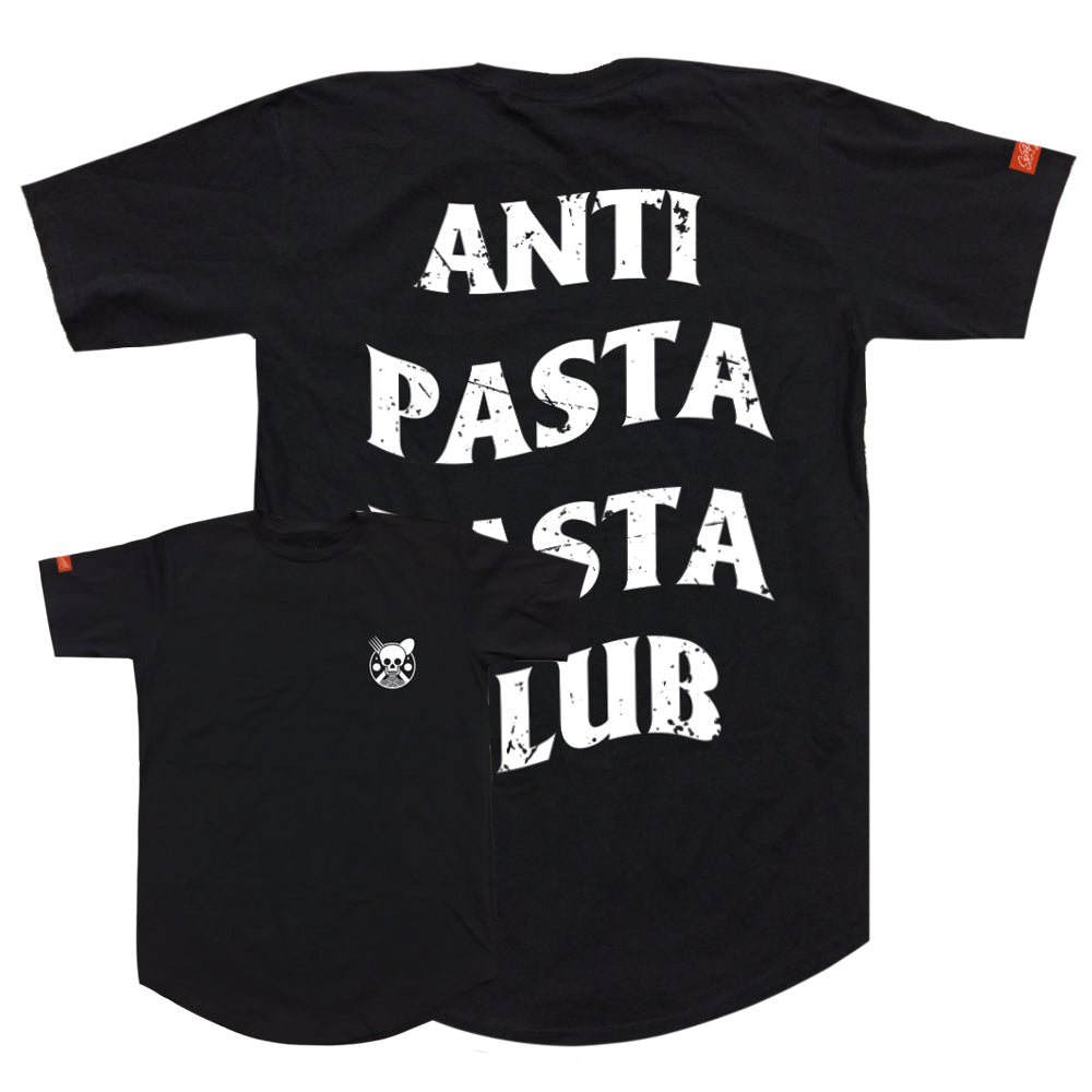 Spag Heddy - Anti Pasta Pasta Club - Black Long Tee