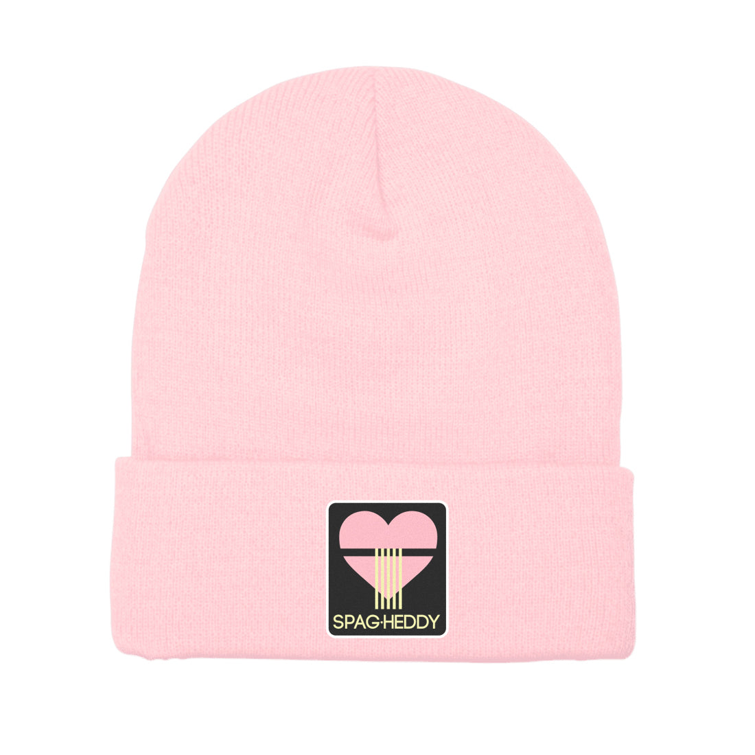 Spag Heddy - Logo - Pink Beanie