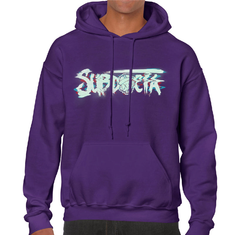 SubDocta - Glitch - Purple Pullover Hoodie