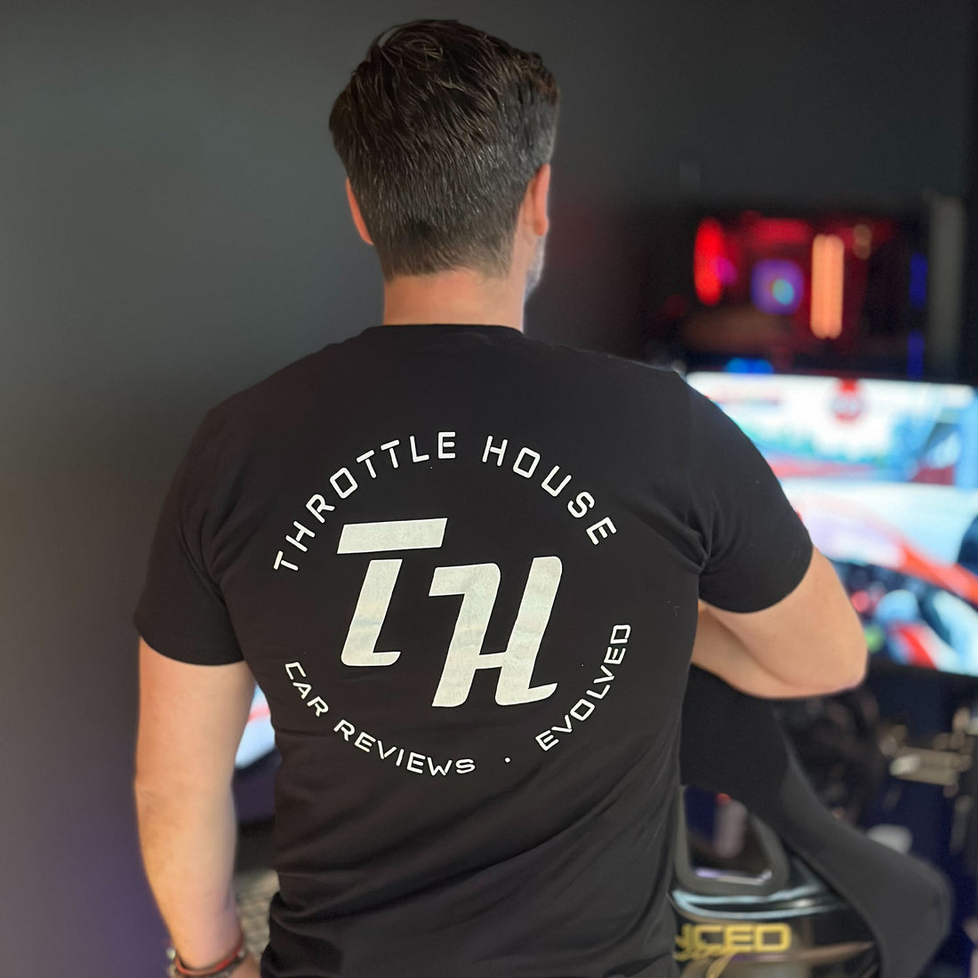 Throttle House - Car Reviews. Evolved. - Black Unisex Tee