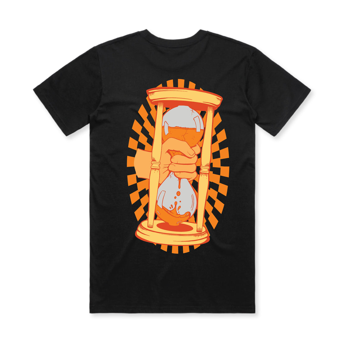 The Main Squeeze - Hourglass - Black Tee