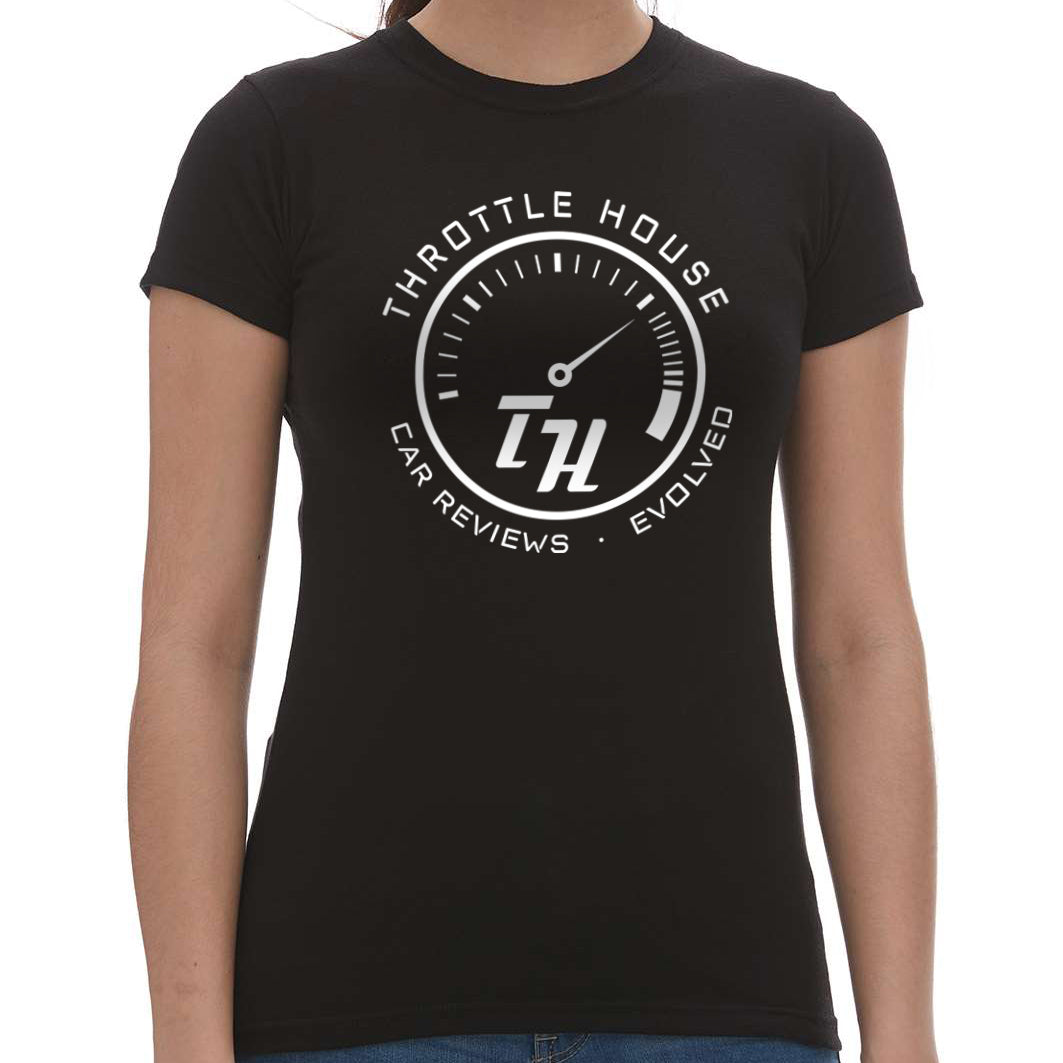 Throttle House - OG Logo - Black LADIES Tee - Final Run