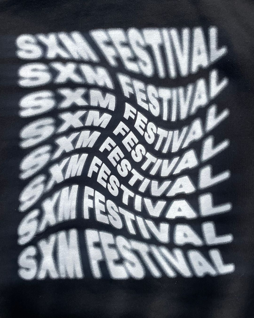 SXM MUSIC FESTIVAL - BLACK WARP HOODIE