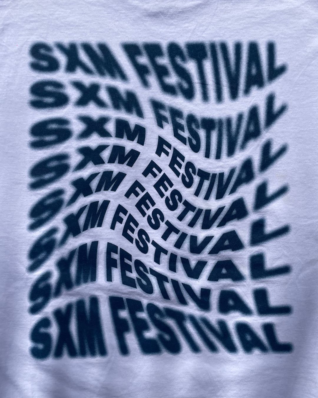 SXM MUSIC FESTIVAL - WHITE WARP TEE