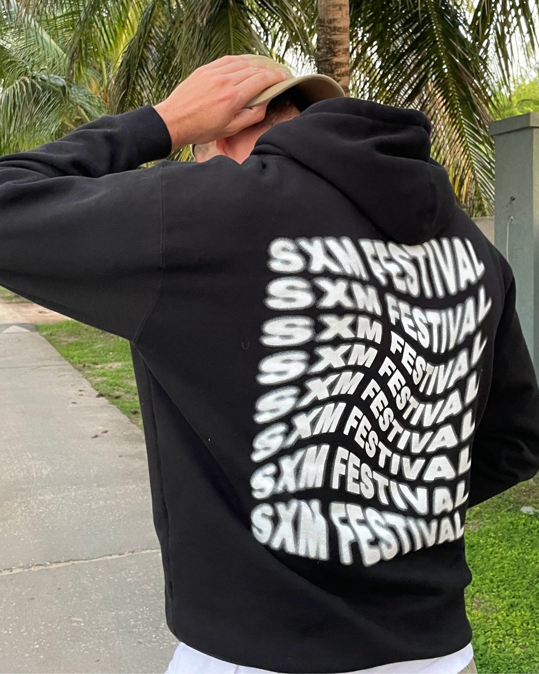 SXM MUSIC FESTIVAL - BLACK WARP HOODIE