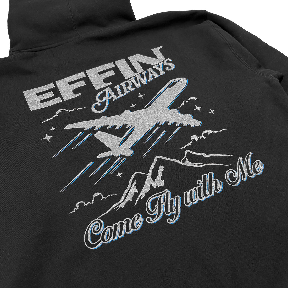 Effin Airways Hoodie - Black