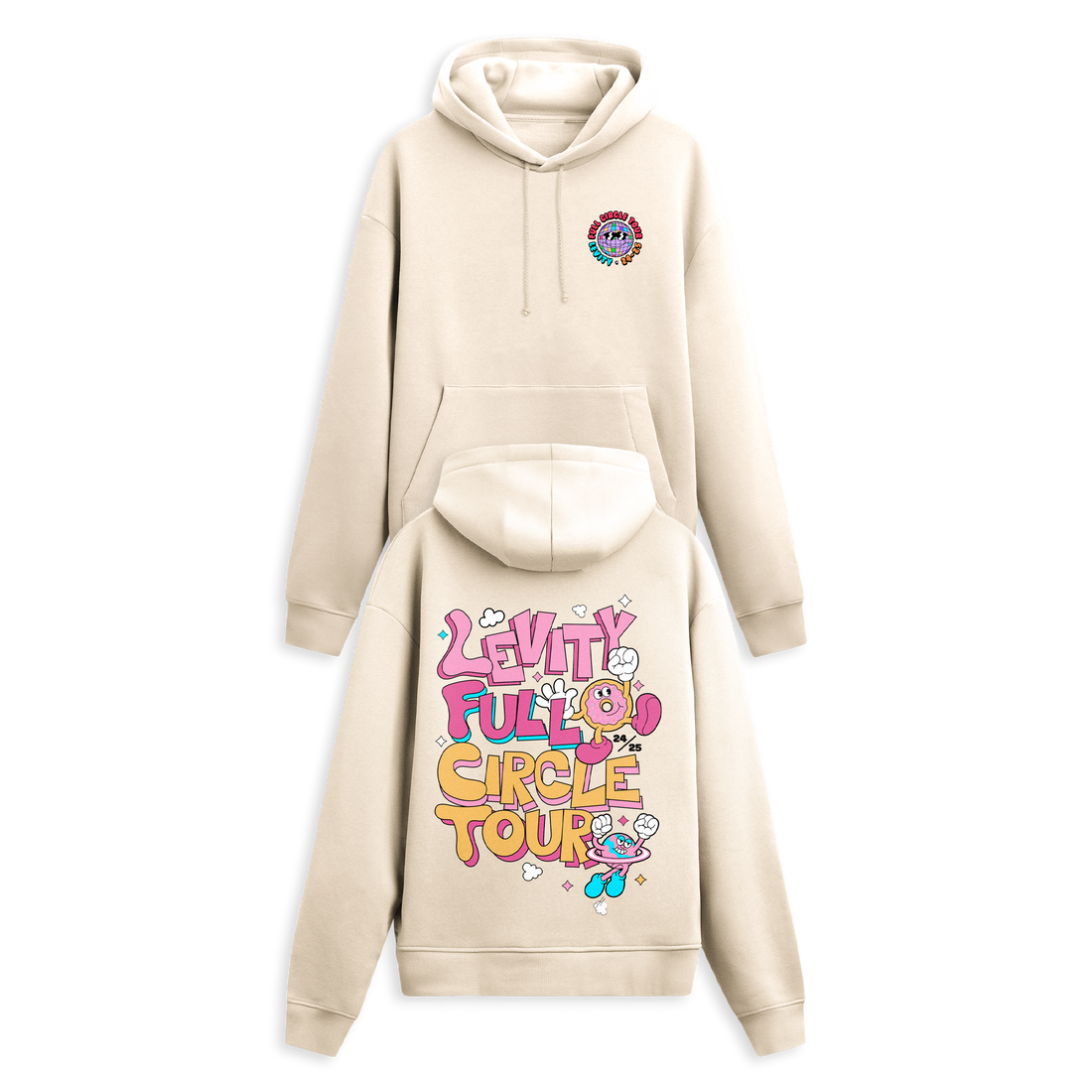 Levity - Full Circle Tour Hoodie - Bone (pre sale)