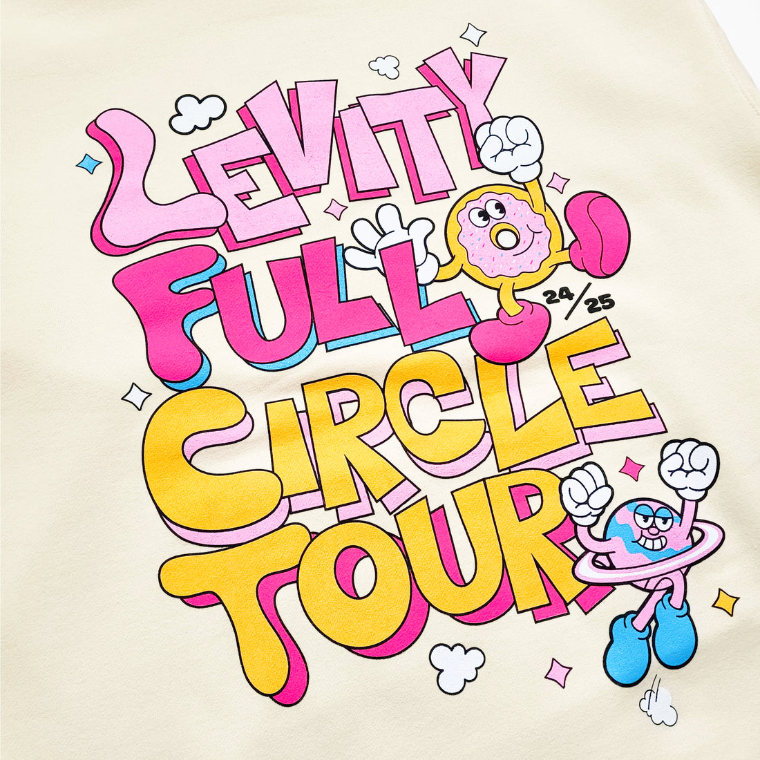 Levity - Full Circle Tour Hoodie - Bone (pre sale)