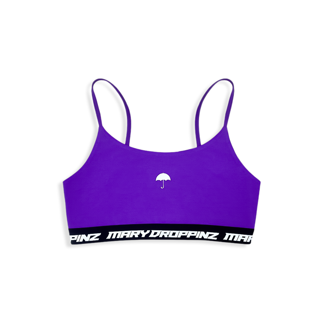 MARY DROPPINZ - UMBRELLA COTTON SPORTS BRA