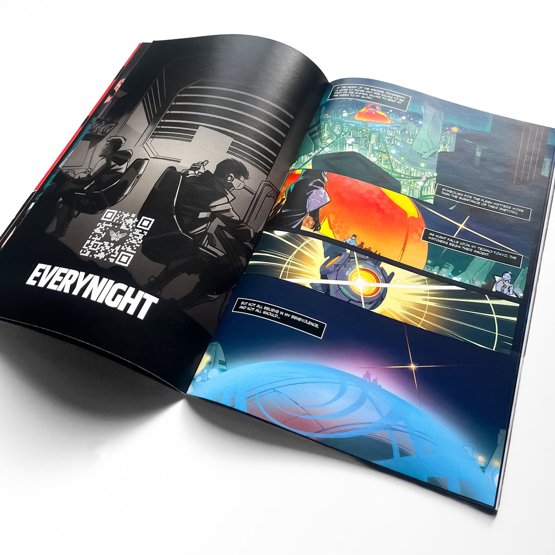 RIOT - THE MACHINE COMIC NOVEL