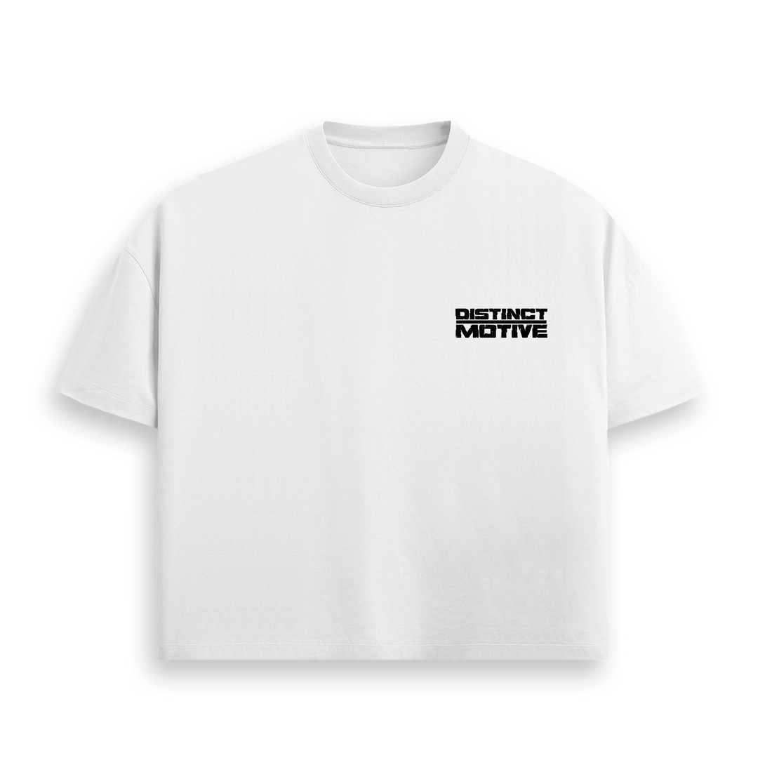 DISTINCT MOTIVE - CROSS TEE - WHITE