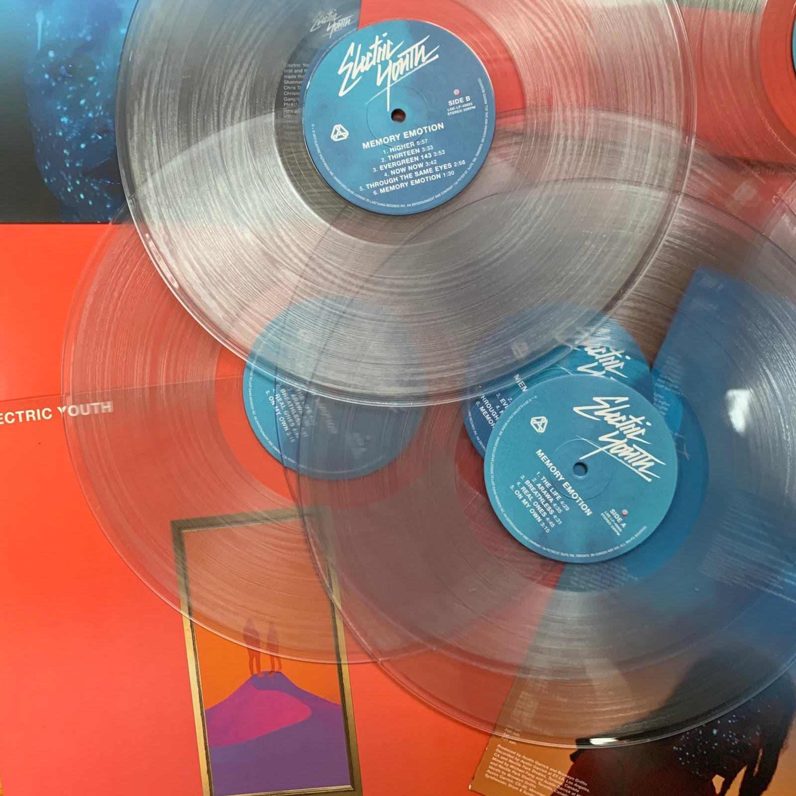 Electric Youth - Memory Emotion Vinyl – KT8 Merch Co