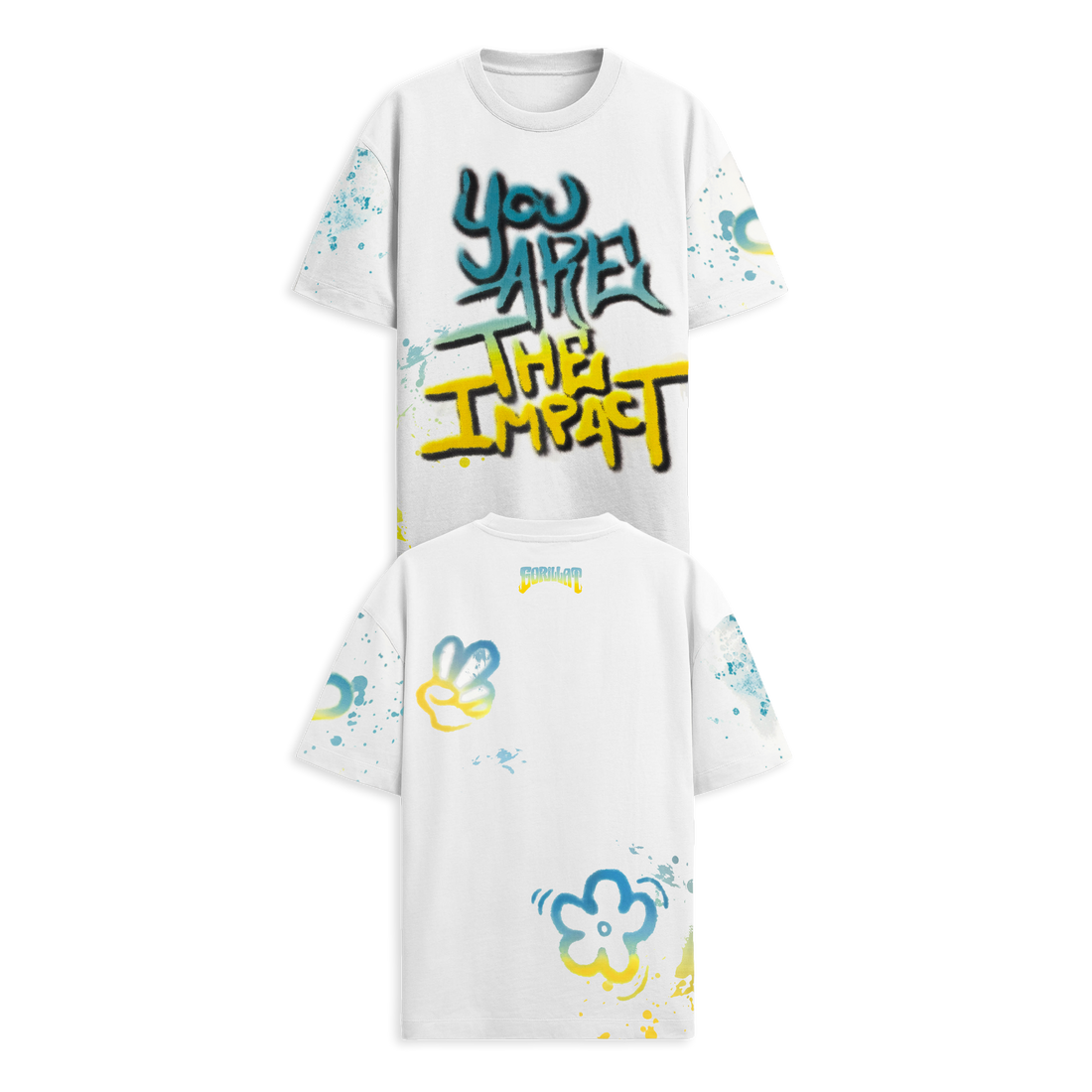 GorillaT - You Are The Impact - Graffiti Tee