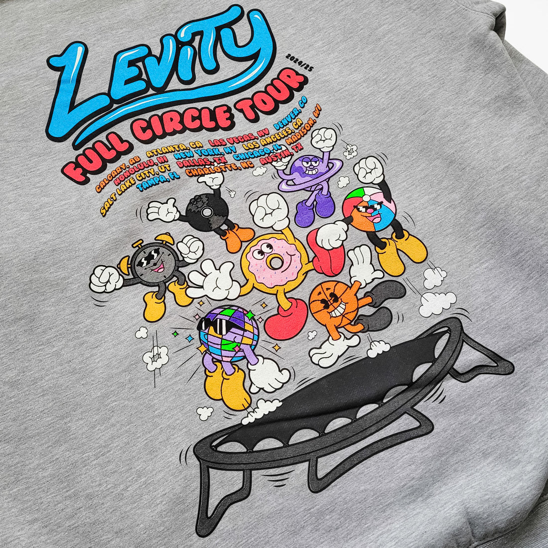 Levity - Full Circle Trampoline Hoodie - Grey (pre sale)