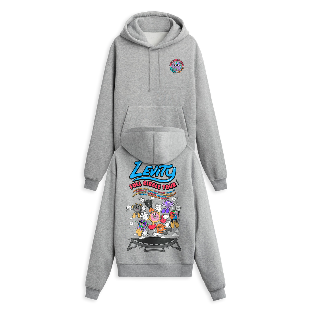 Levity - Full Circle Trampoline Hoodie - Grey (pre sale)