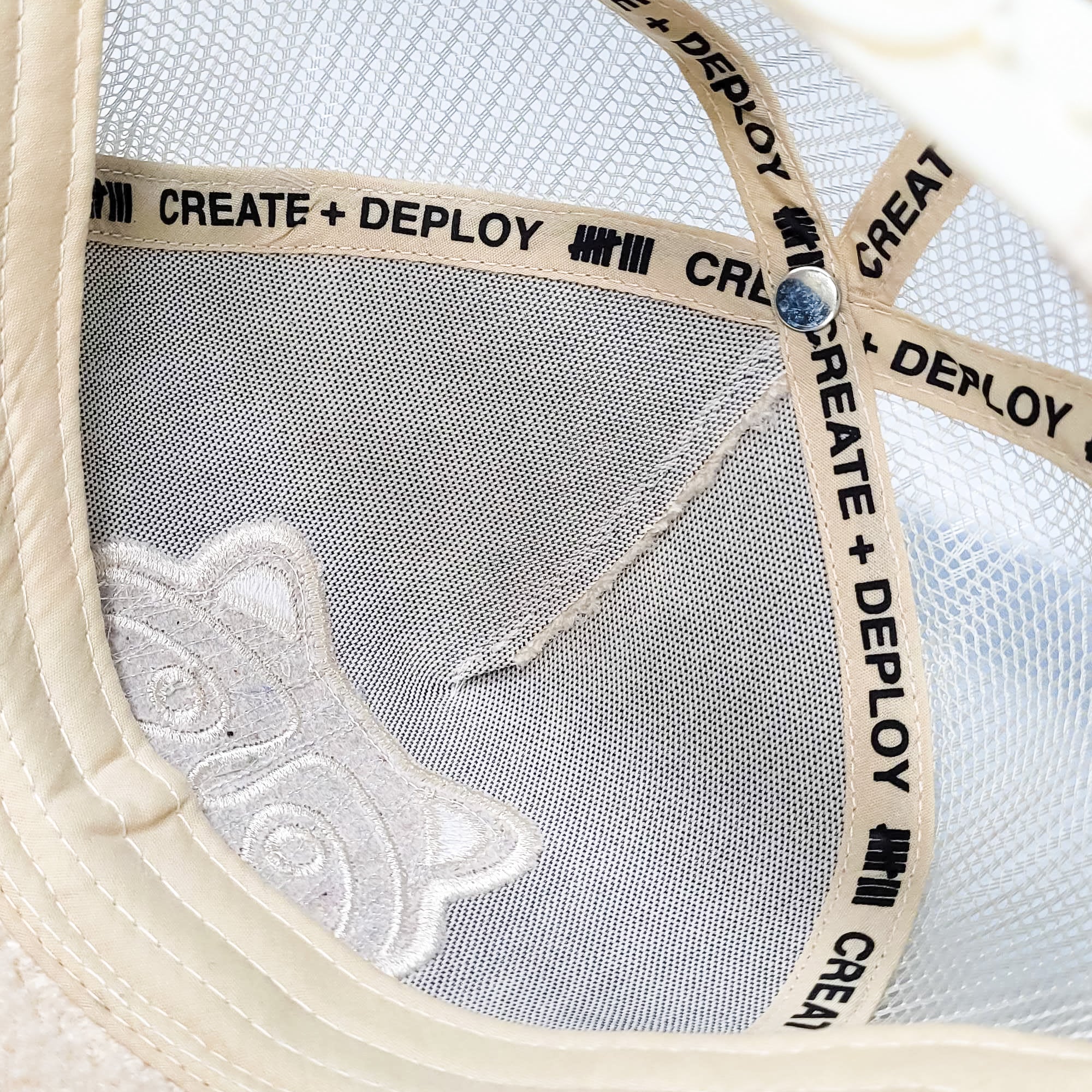 KT8 Apparel - OCHO Create and Deploy - Fuzzy Trucker Cap – KT8
