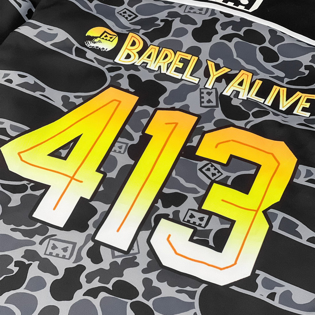 BARELY ALIVE - TRIASSIC HOCKEY JERSEY (limited time pre order)