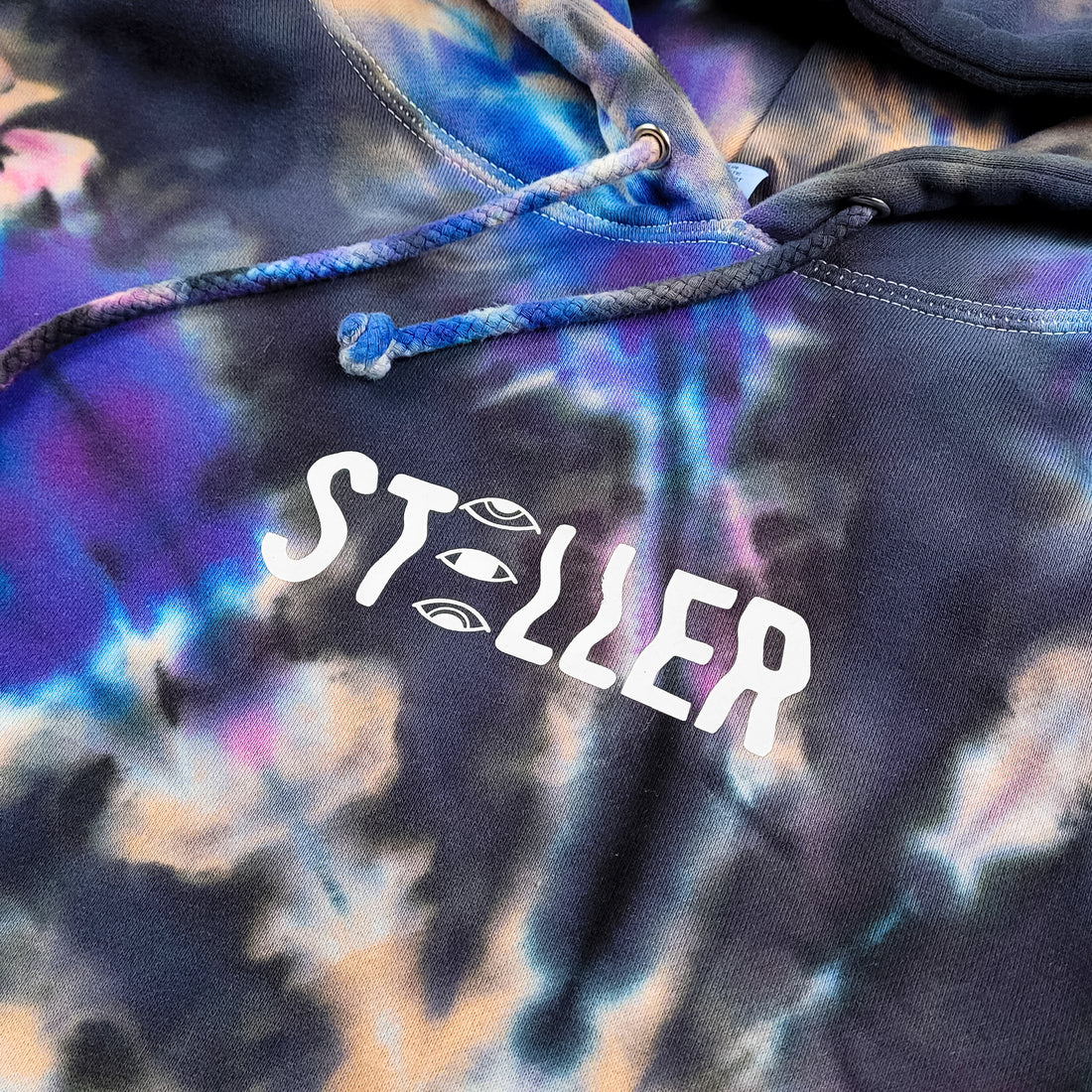 (Pre Sale) STELLER - Sunflower Swirl Tie Dye Hoodie