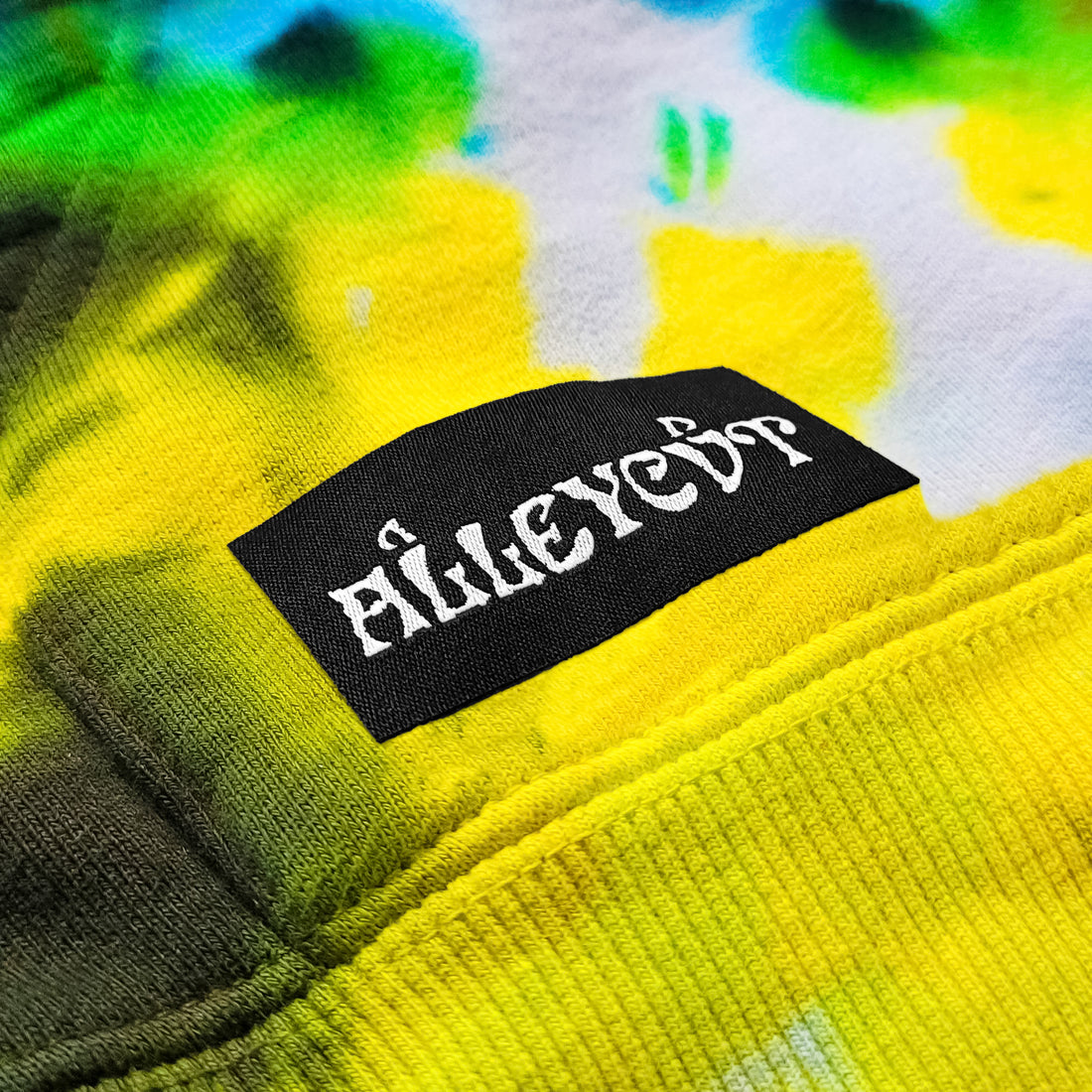 ALLEYCVT - I FEEL SO DAMN GOOD - TIE DYE HOODIE