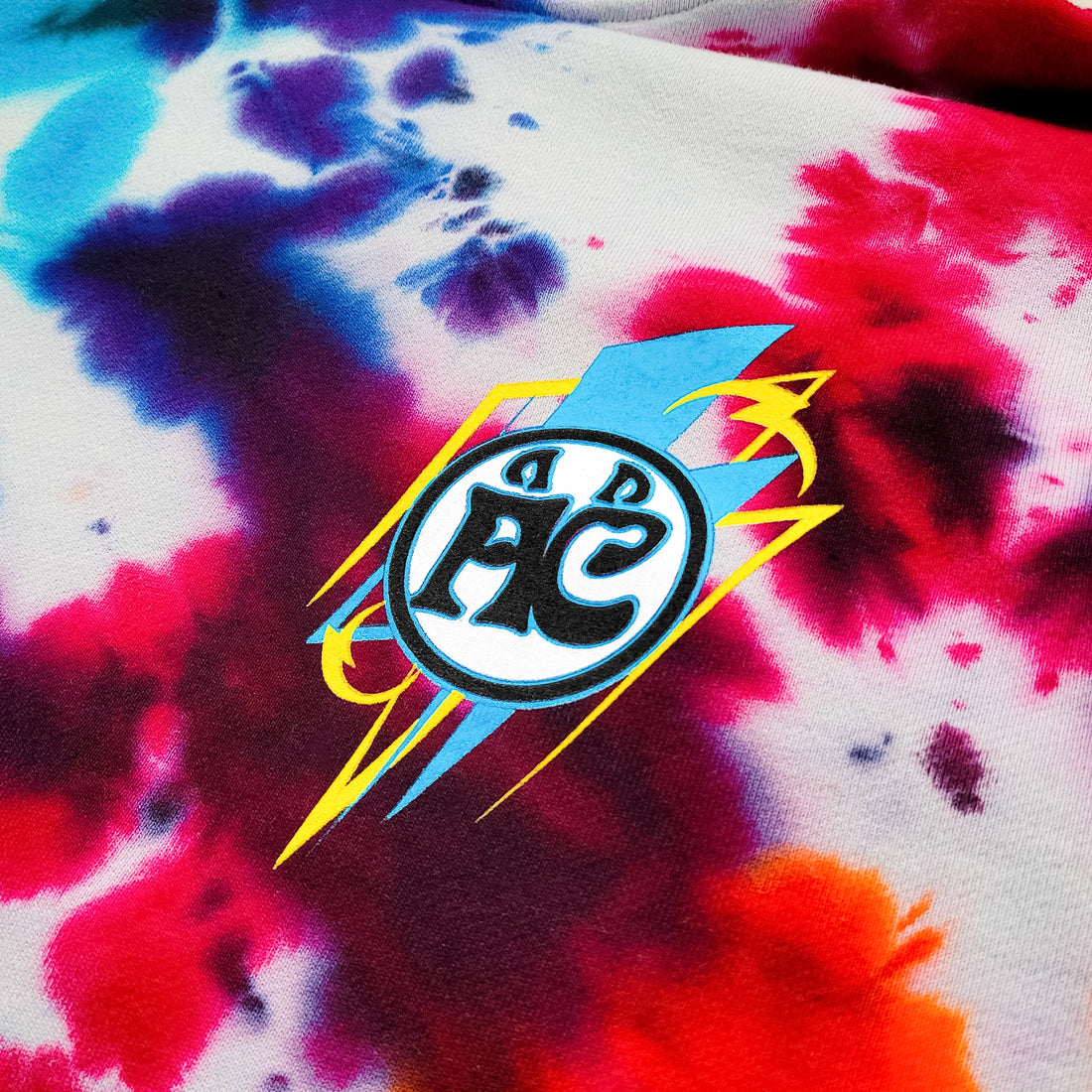 ALLEYCVT - I FEEL SO DAMN GOOD - TIE DYE HOODIE