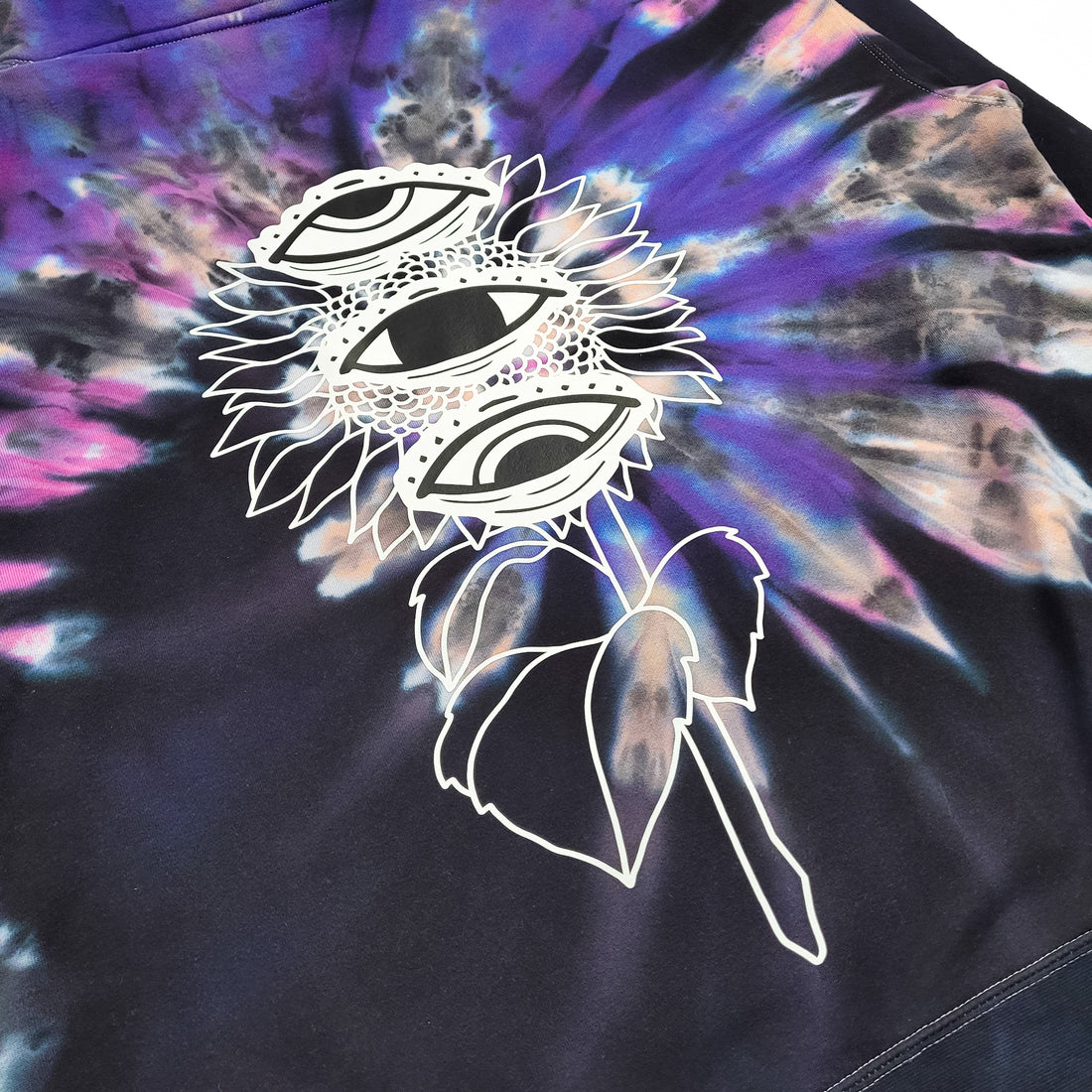 (Pre Sale) STELLER - Sunflower Swirl Tie Dye Hoodie