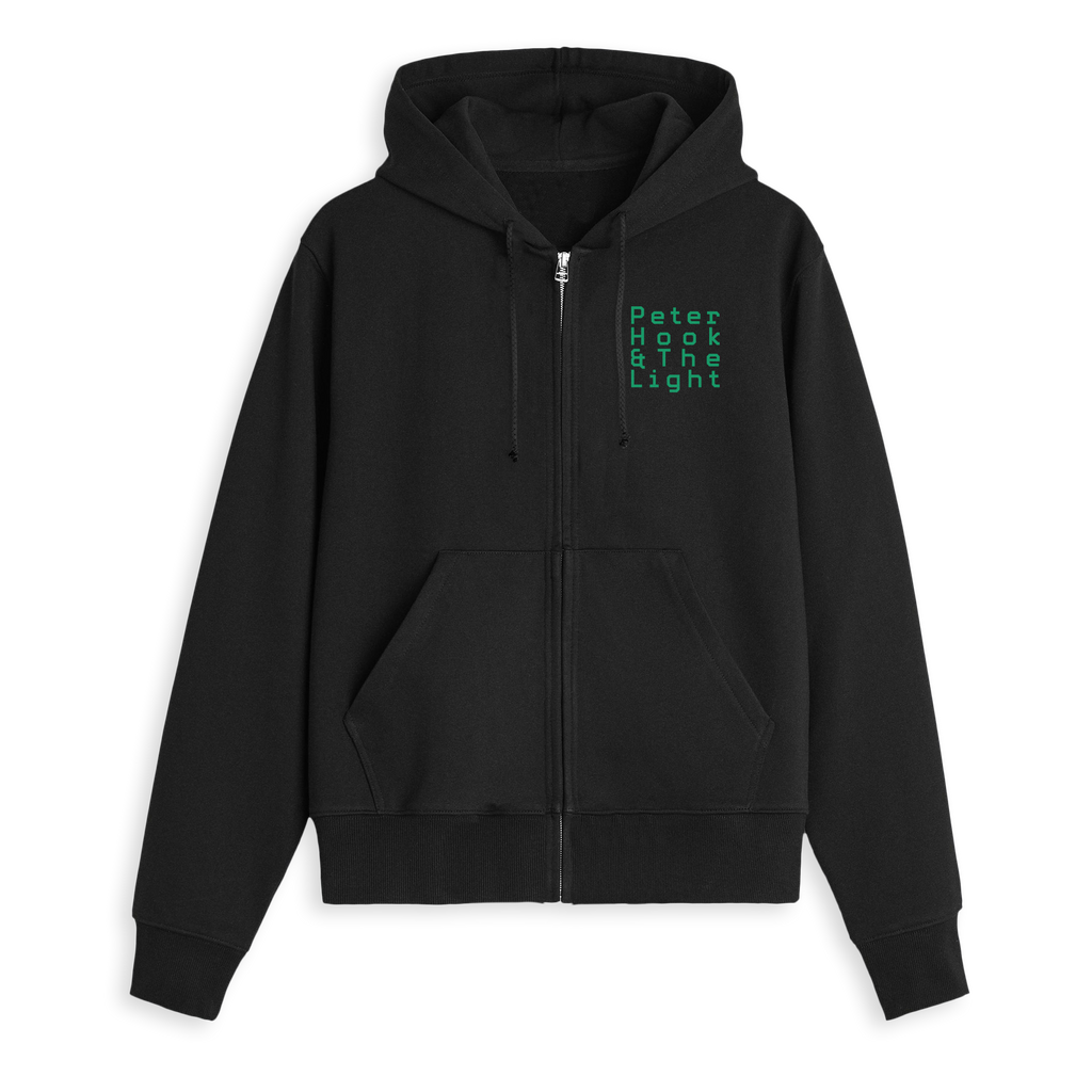 Peter Hook & The Light - 2024 Zip Hoodie - Black – KT8 Merch Co