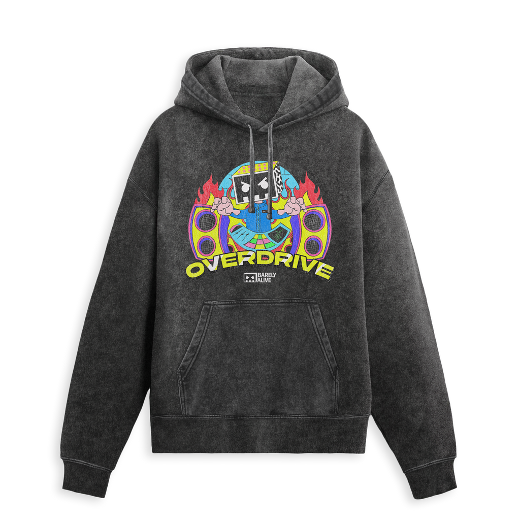 BARELY ALIVE - OVERDRIVE TOUR HOODIE – KT8 Merch Co