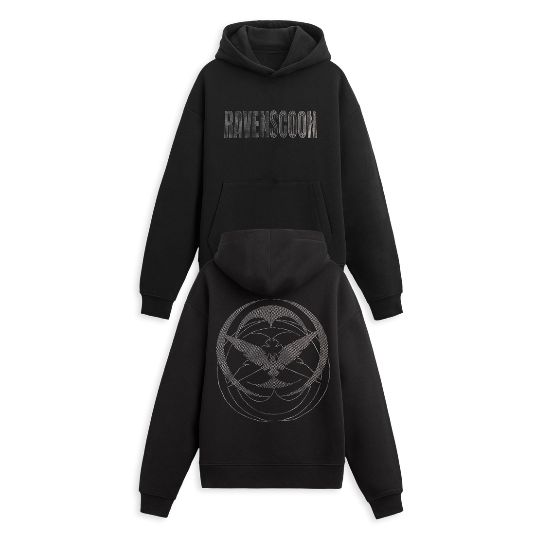 Ravenscoon - Rhinestone Heavyweight Hoodie (limited time pre sale)