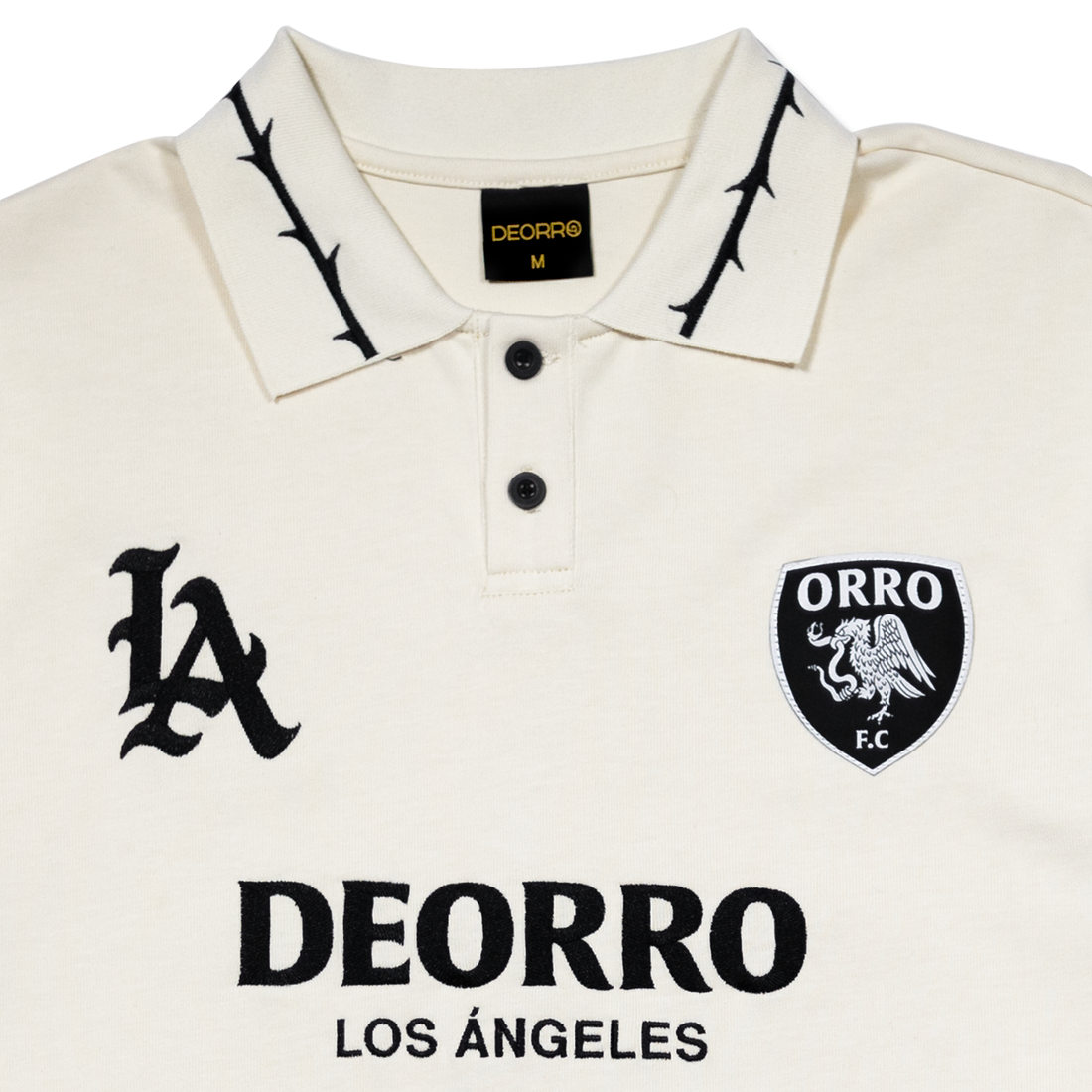 Deorro Knit "Jersey"-Long Sleeve (Off-White)