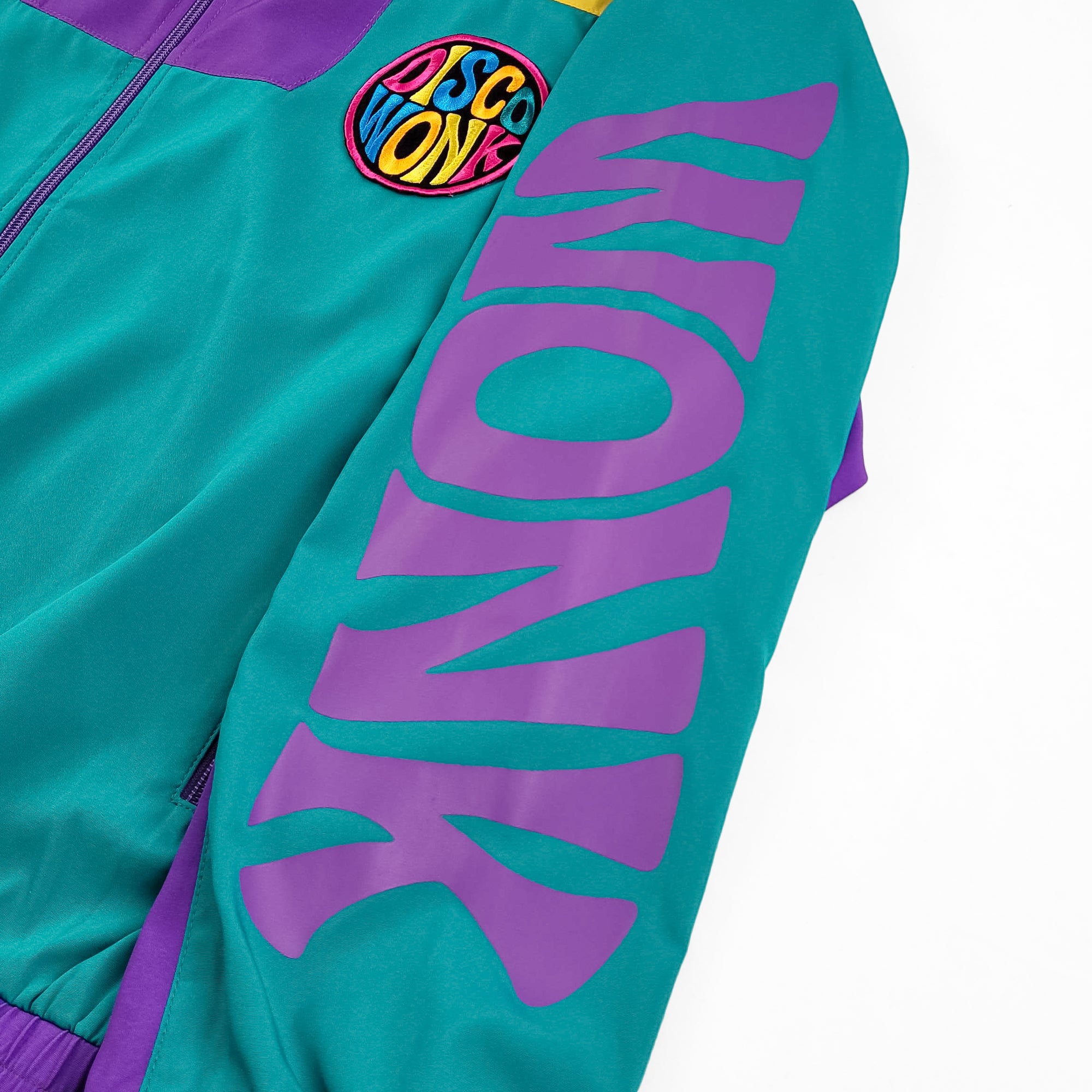 WONKYWILLA - DISCO WONK 80s - WINDBREAKER JACKET – KT8 Merch Co