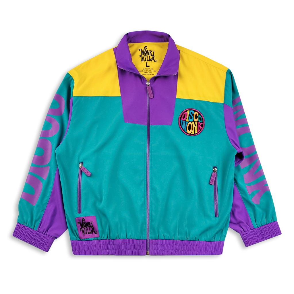 WONKYWILLA - DISCO WONK 80s - WINDBREAKER JACKET – KT8 Merch Co