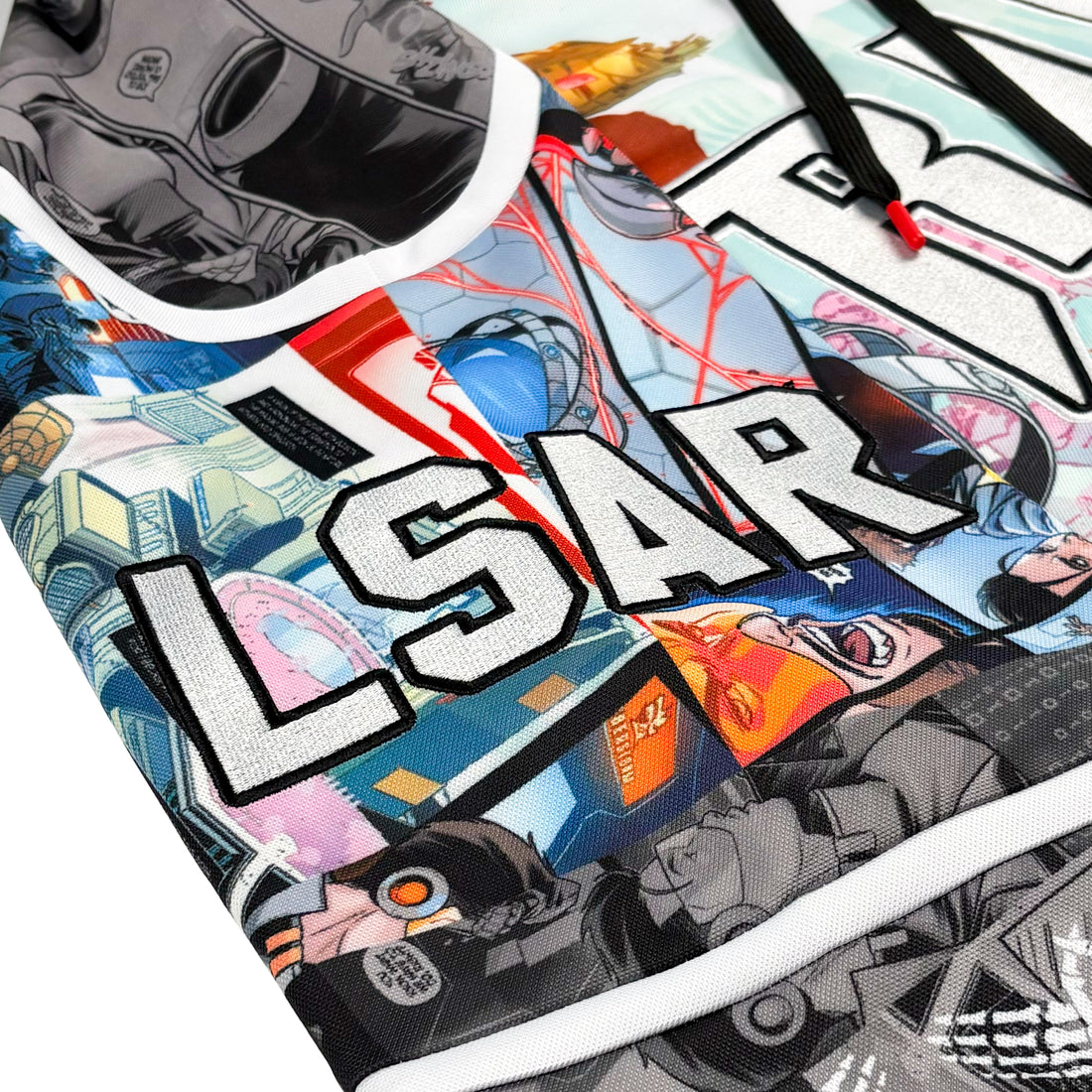 RIOT - THE MACHINE - COMIC BOOK HOCKEY JERSEY (LIMITED EDITION)
