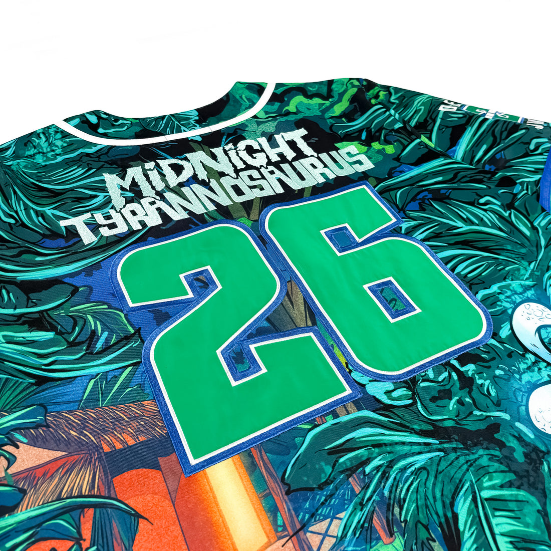 Midnight T - Devil In The Jungle - Baseball Jersey
