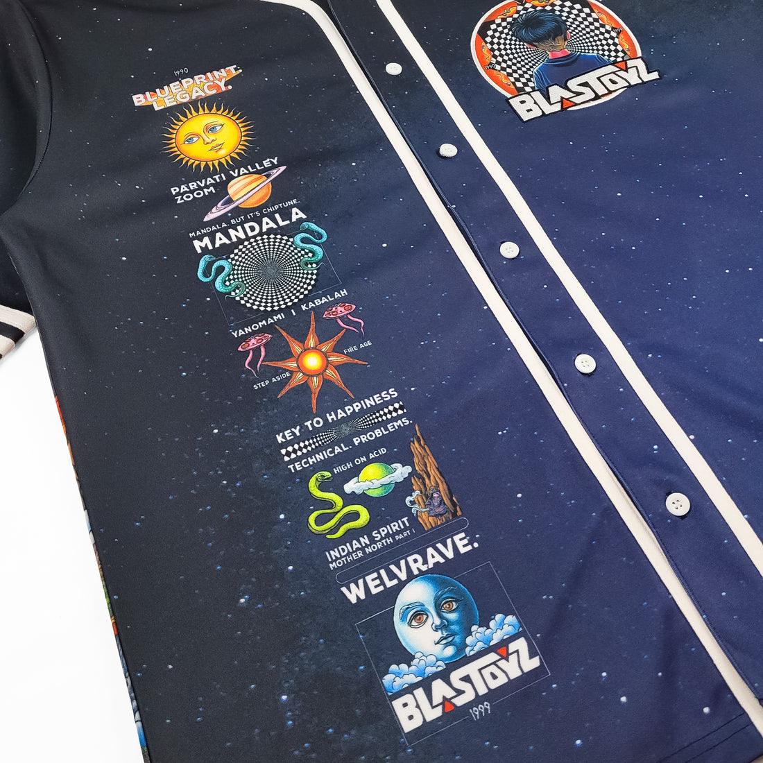 BLASTOYZ - BLUEPRINT LEGACY BASEBALL JERSEY