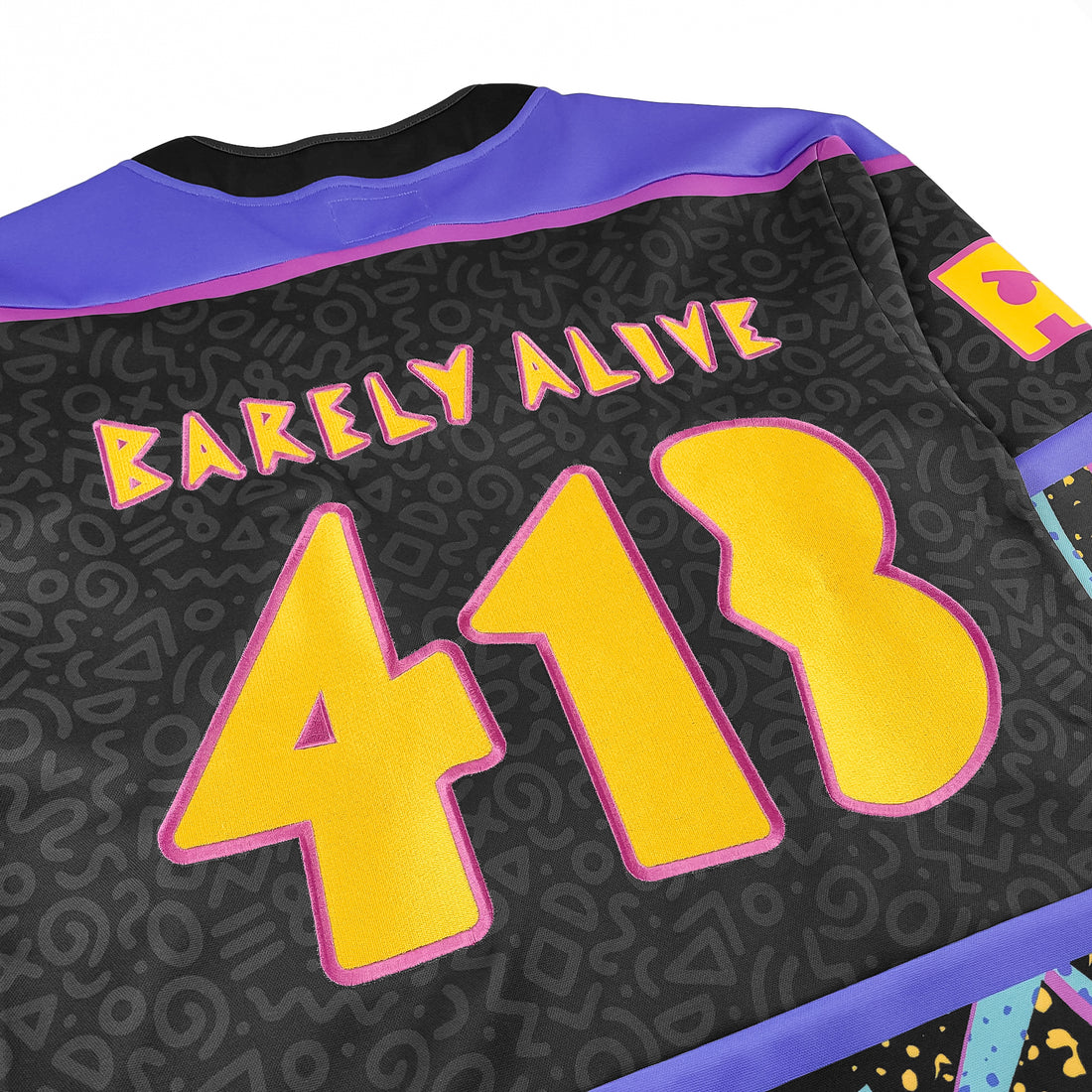 BARELY ALIVE - GALAXY -  HOCKEY JERSEY