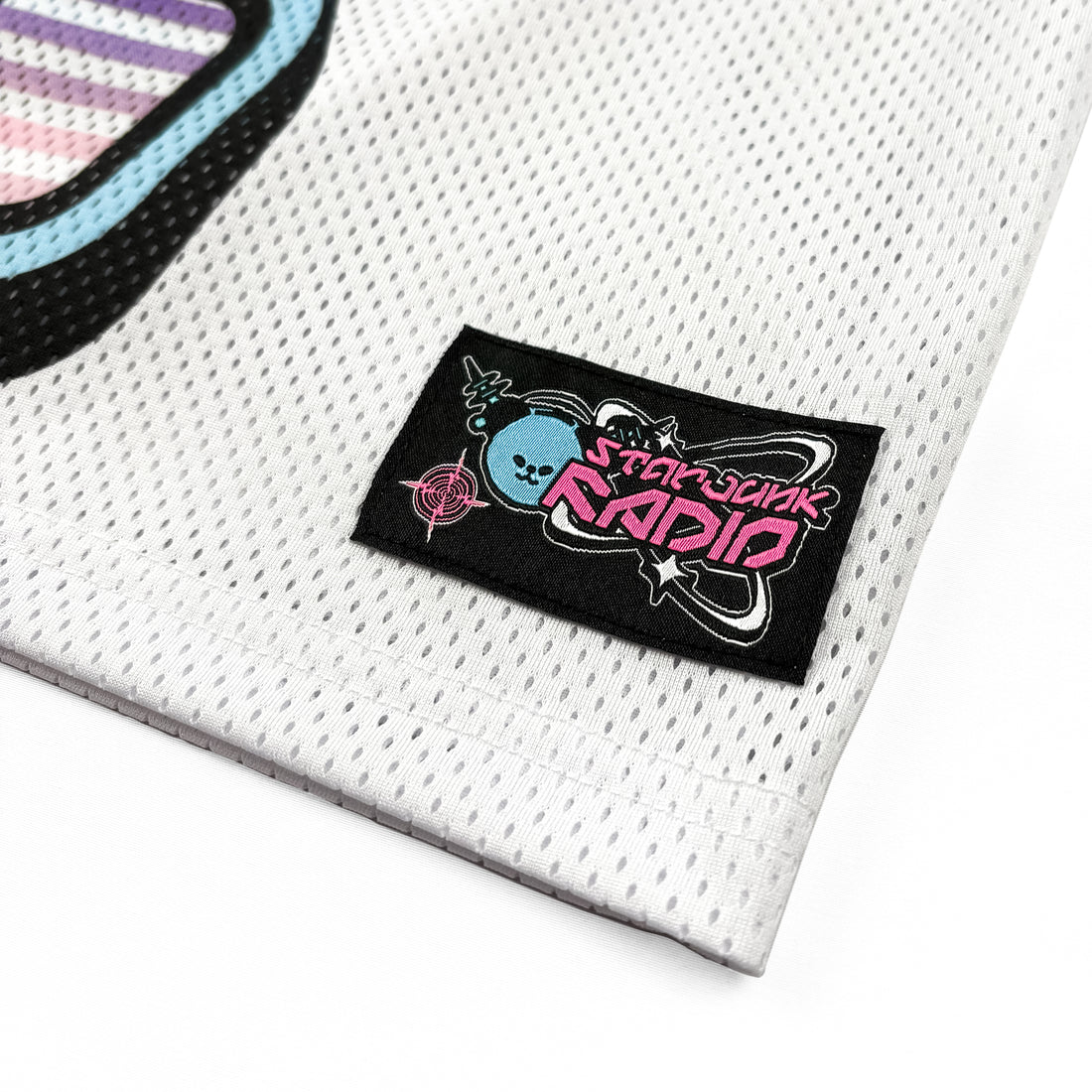 STARJUNK 95 - CROP MESH FOOTBALL JERSEY