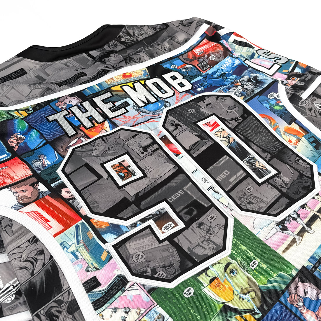 RIOT - THE MACHINE - COMIC BOOK HOCKEY JERSEY (LIMITED EDITION)